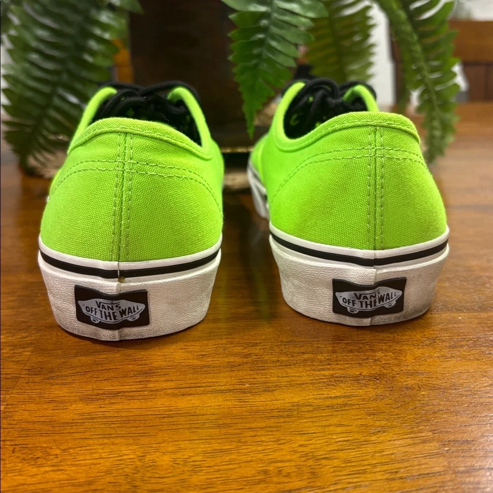 Vans Neon Green Men's Sneakers - Picture 6 of 6